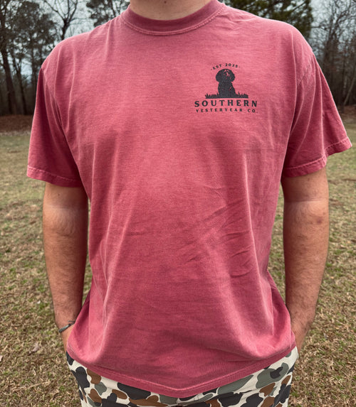 Duck Boat Tee | Crimson