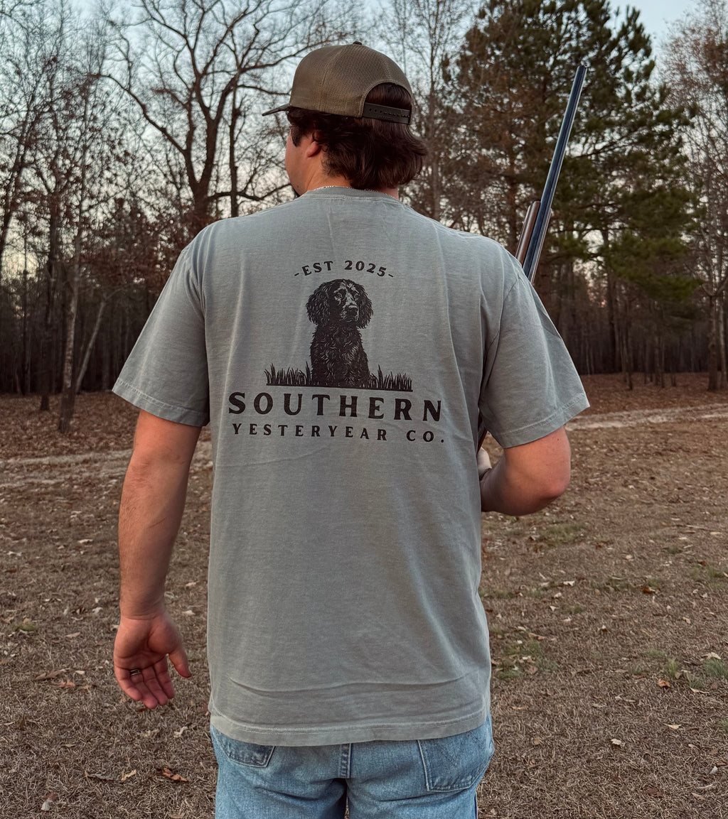 Southern Yesteryear Co Logo Tee | Grey