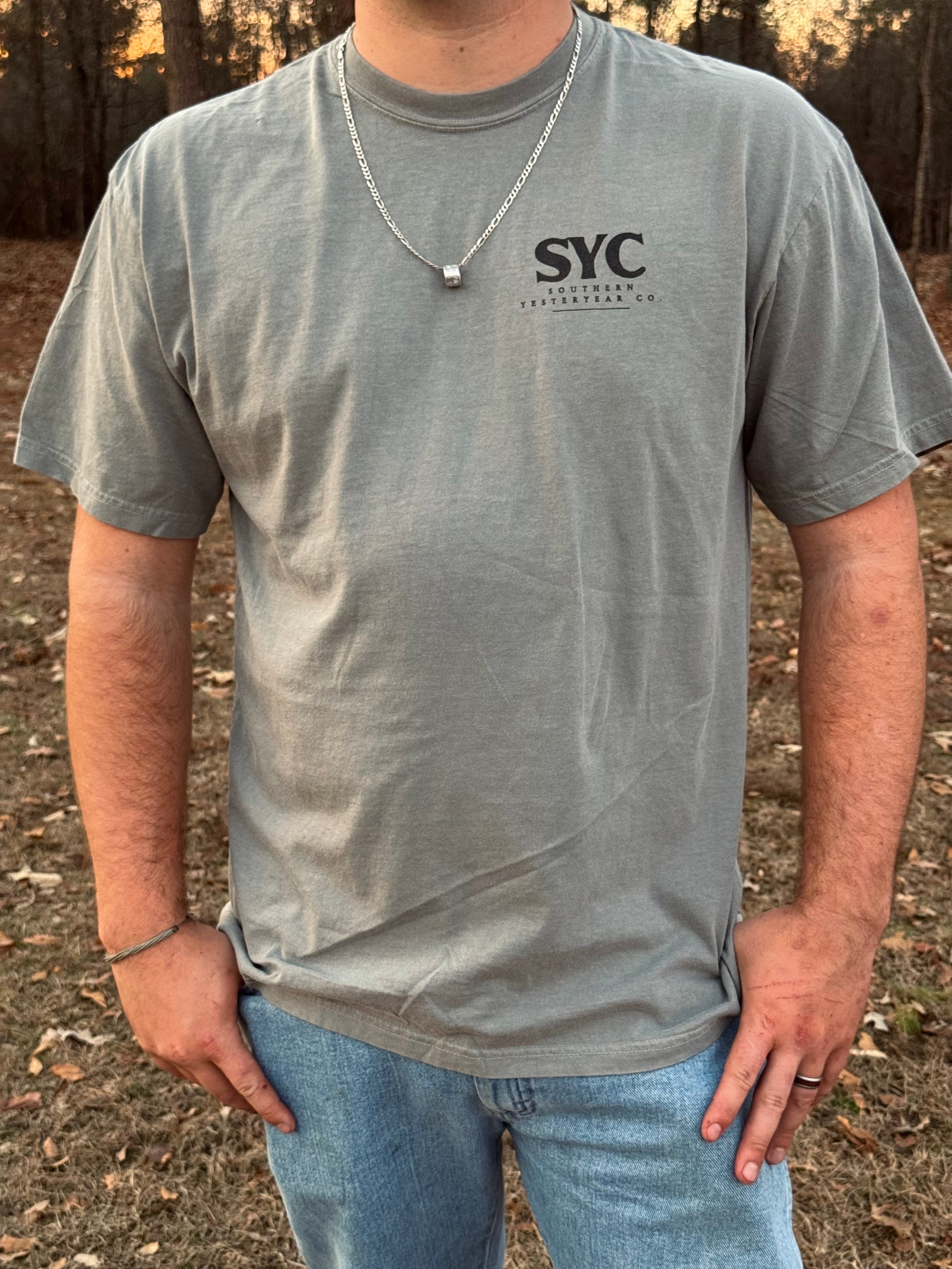 Southern Yesteryear Co Logo Tee | Grey